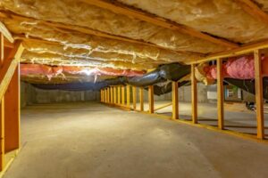 insulated crawl space