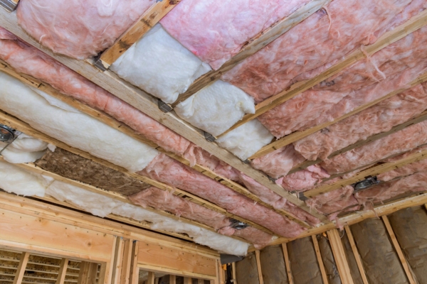 home insulation installed during construction